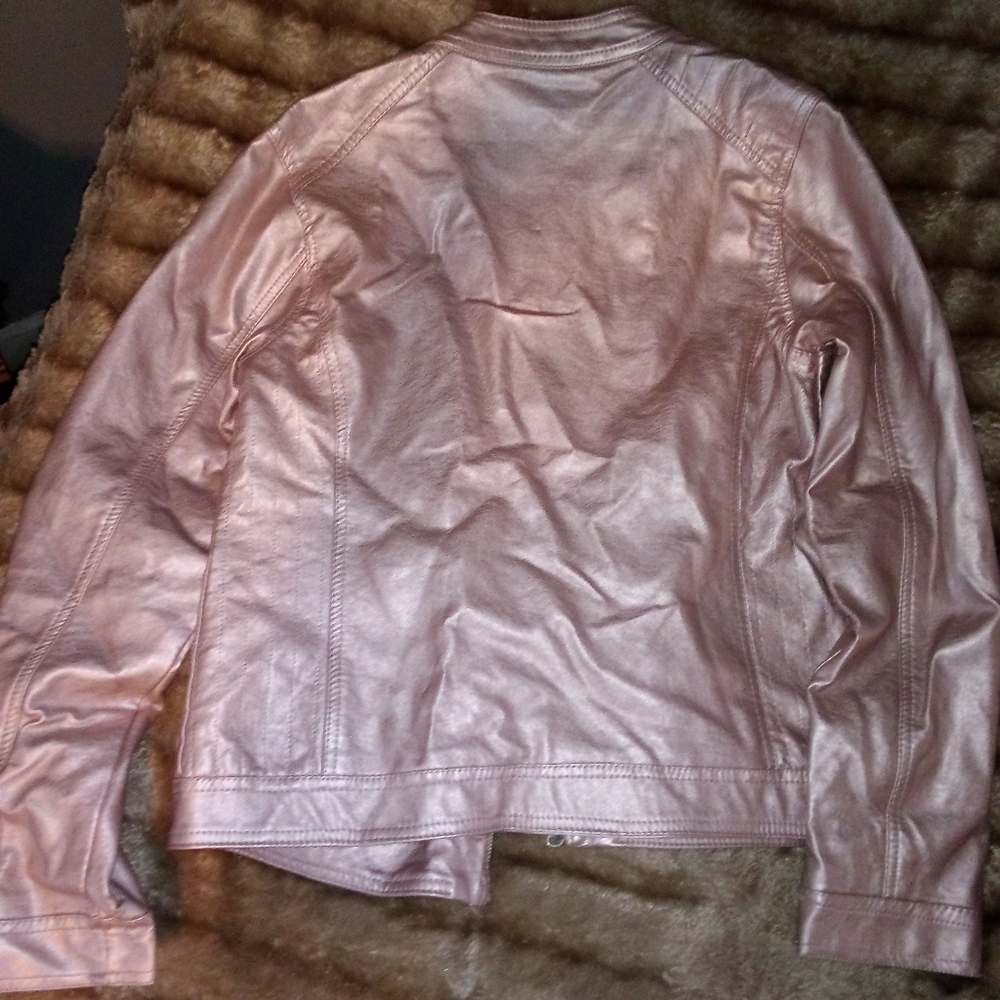 Faux leather jacket - Picture 3 of 6